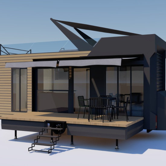 Römork Tiny House Model - 1