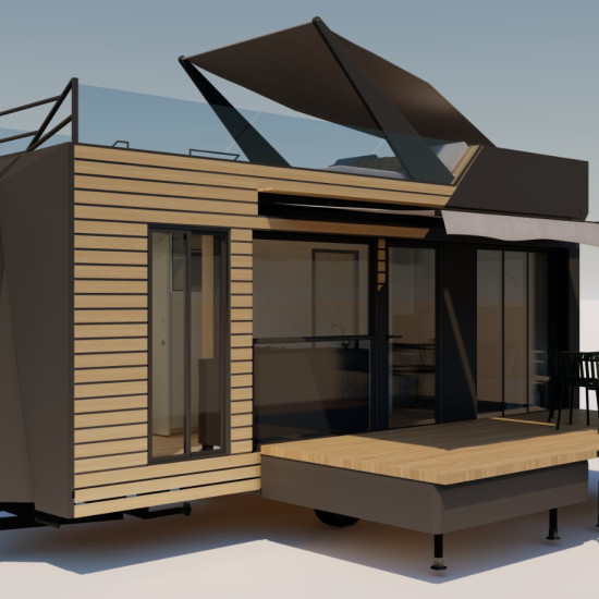Römork Tiny House Model - 1