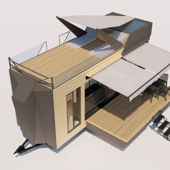 Römork Tiny House Model - 1